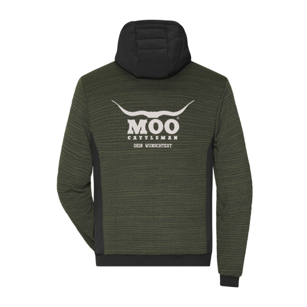 Rückenstick - Men's Padded Hybrid Jacket Miniaturansicht