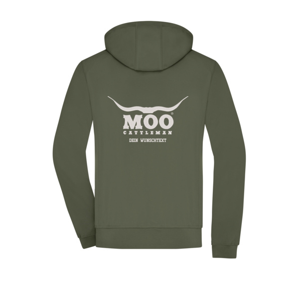 Rückenstick - Men's Hooded Softshell Jacket Miniaturansicht