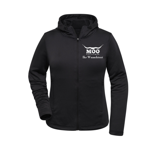 Brustdruck - Ladies' Sports Zip Hoody Miniaturansicht