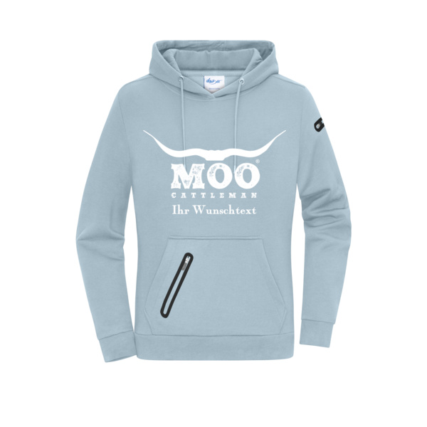 Brustdruck Groß - Ladies' Hoody Interlock Miniaturansicht